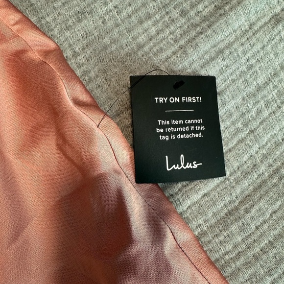 Lulu's Blush Backless Dress - Picture 5 of 6